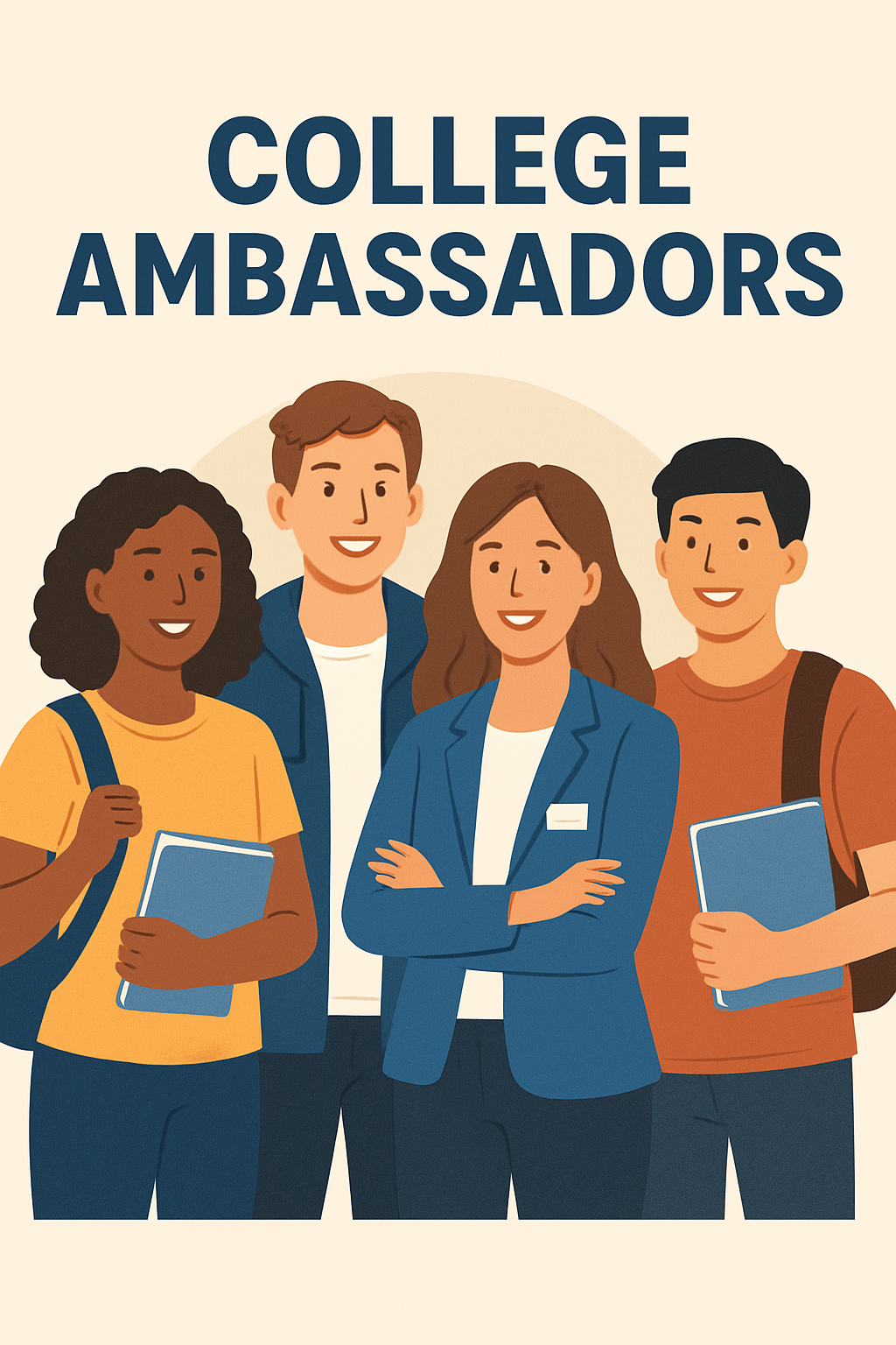 College Ambassador program — group of smiling students